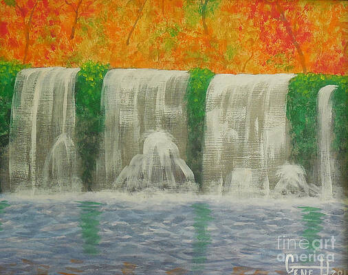 Ozark Falls by Gene Huebner Ozark Falls by Gene Huebner