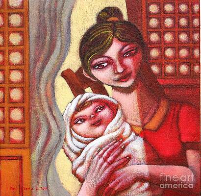 Wall Art - Painting - Paaraw by Paul Hilario