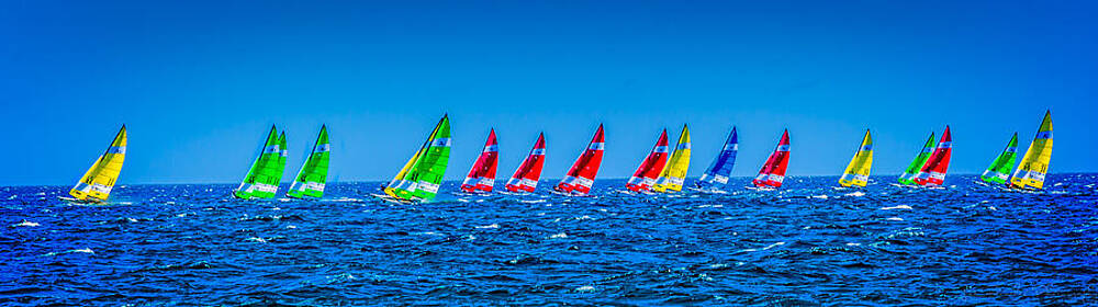 Painted ships against a painted sky... by Les Boucher Painted ships against a painted sky... by Les Boucher