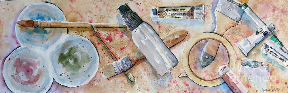 Painter's tools by Marisa Gabetta Painter's tools by Marisa Gabetta