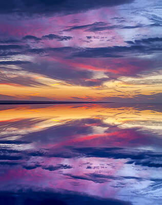 Pamlico Sky Reflection by Jim Dollar Pamlico Sky Reflection by Jim Dollar