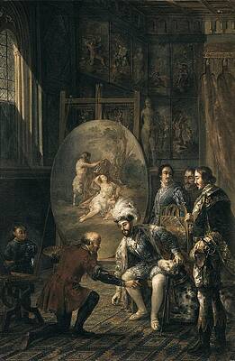 Wall Art - Photograph - Parra, Jos Felipe 1824-1864. Charles V by Everett