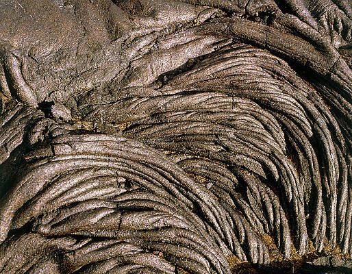 Wall Art - Photograph - Patterns In Cooled Pahoehoe Lava by Science Photo Library