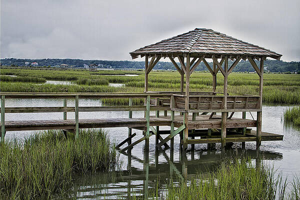 Pawleys Creek Dock by Sandra Anderson Pawleys Creek Dock by Sandra Anderson