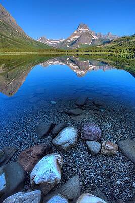Wall Art - Photograph - Peaceful Swiftcurrent by David Andersen
