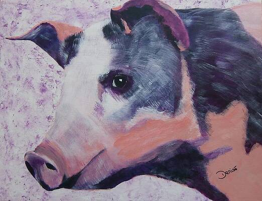 Petunia Pig by Denise Hills Petunia Pig by Denise Hills
