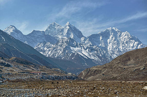 Wall Art - Photograph - Pheriche, In The Nepal Himalayas by Marc Pagani