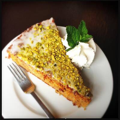 Wall Art - Photograph - Piece of carrot cake by Matthias Hauser