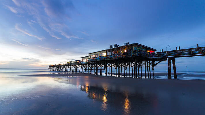 Pier at Twilight by Stefan Mazzola Pier at Twilight by Stefan Mazzola