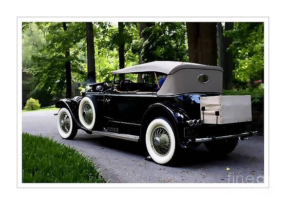 Wall Art - Photograph - Pierce Arrow Convertible by Marcia Lee Jones