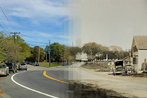 Pike's Peak and Wordell's Blacksmith Shop in Little Compton RI by Jeff Hayden