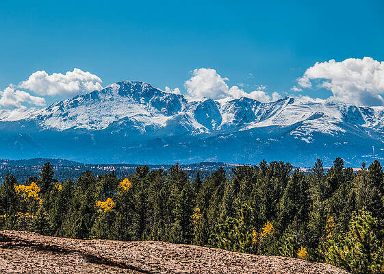 Wall Art - Photograph - Pikes Peak from Mt. Herman by Dawn Key