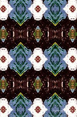 Wall Art - Painting - Pillow Pattern 102 by James and Donna Daugherty