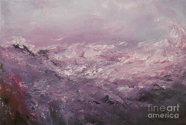 Wall Art - Painting - Pink Emotions by Jane See