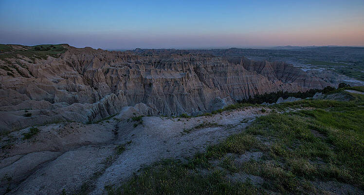 Wall Art - Photograph - Pinnacles Overlook at Dusk by Aaron J Groen