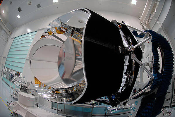 Wall Art - Photograph - Planck Space Observatory Before Launch by Science Source