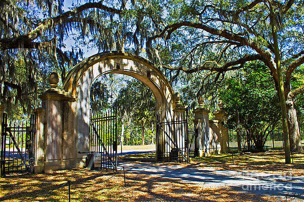 Plantation Gate by Melissa Sherbon Plantation Gate by Melissa Sherbon