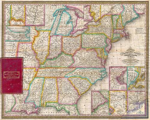 Wall Art - Photograph - Pocket Map of the United States by Paul Fearn