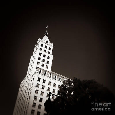 Wall Art - Photograph - Point to the Sky Memphis Tennessee by T Lowry Wilson