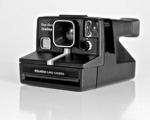 Wall Art - Photograph - Polaroid Time-Zero One Step by Mark Miller