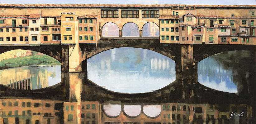 Ponte Vecchio Paintings for - Sale Fine Art America