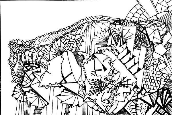 Wall Art - Drawing - Poor by Daniel Rustad