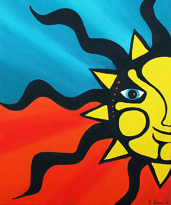 Pop Art Sun by Catherine Harms Pop Art Sun by Catherine Harms