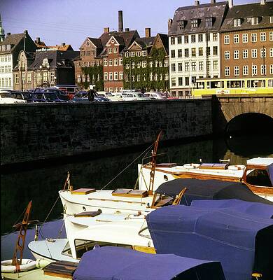 Wall Art - Photograph - Port In Copenhagen by Horst P. Horst