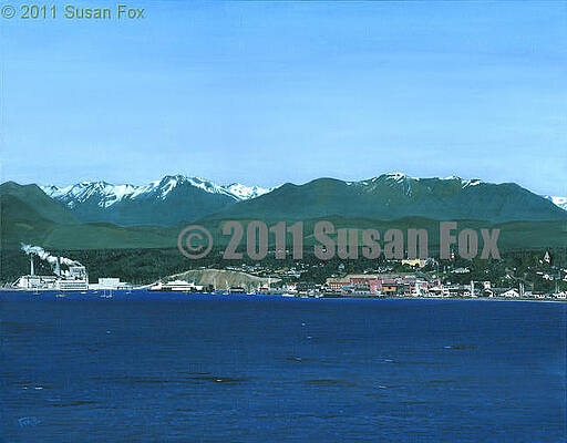 Port Townsend - Early on the 4th of July by Susan Fox