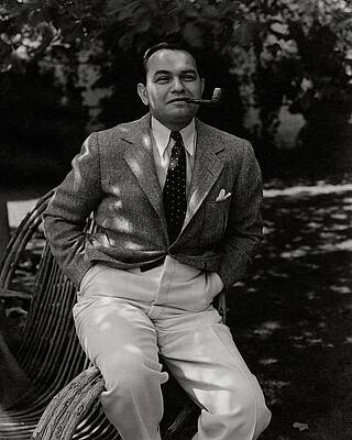 Wall Art - Photograph - Portrait Of Actor Edward G. Robinson by William Bolin