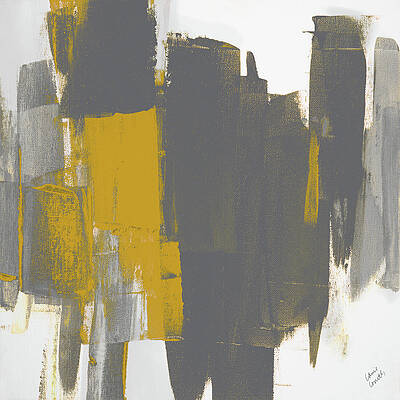 Wall Art - Digital Art - Prevailing Gray Square I by Lanie Loreth