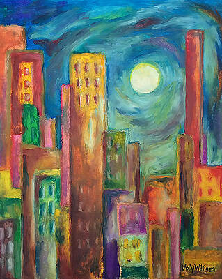 Prismatic Cityscape by Molly Williams Prismatic Cityscape by Molly Williams