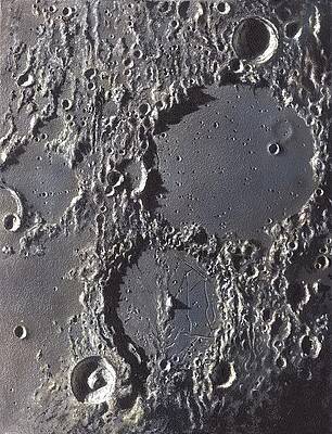 Wall Art - Photograph - Ptolemaeus And Alphonsus Craters by Science Photo Library