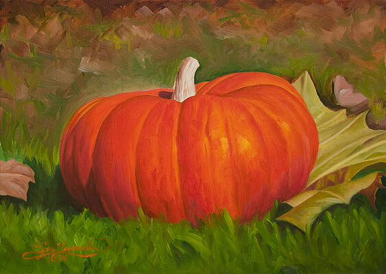 Pumpkin in Cad Orange by Gary Hernandez Pumpkin in Cad Orange by Gary Hernandez