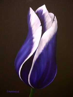 Purple Tulip by Francine Henderson Purple Tulip by Francine Henderson