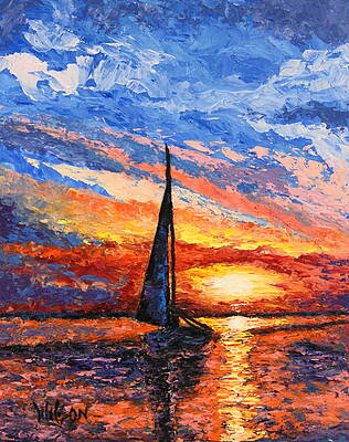 Quiet Sail II by Chrys Wilson Quiet Sail II by Chrys Wilson