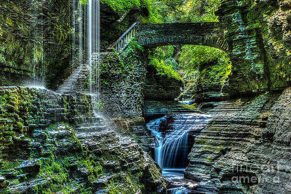 Rainbow Falls Watkins Glen by Brad Marzolf Photography Rainbow Falls Watkins Glen by Brad Marzolf Photography