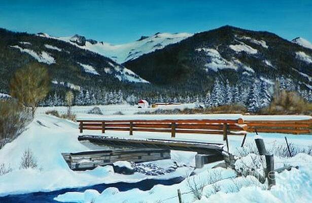 Red Cloud Bridge by David Ackerson