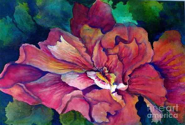 Red Flower by Genie Morgan Red Flower by Genie Morgan