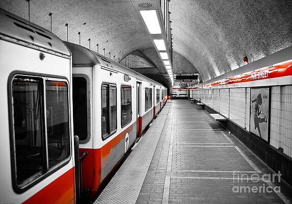 Wall Art - Photograph - Red Line by Charles Dobbs