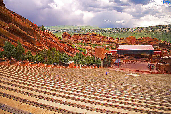 Red Rocks Park Amphitheater - left side by Rich Walter Red Rocks Park Amphitheater - left side by Rich Walter