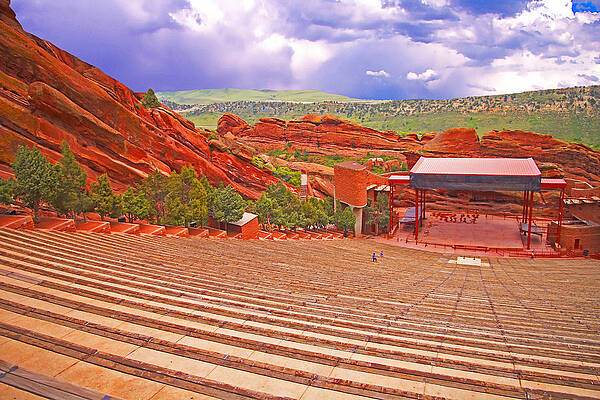 Red Rocks Park Morrison Amphitheatre 2 by Rich Walter Red Rocks Park Morrison Amphitheatre 2 by Rich Walter