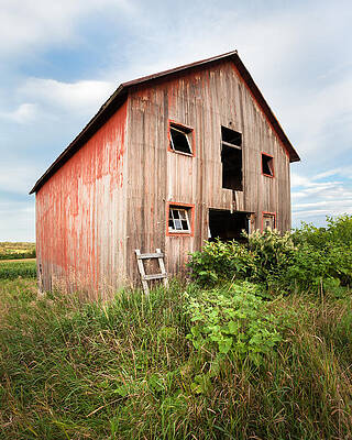 Red Shack on Tucker rd - Vertical composition by Gary Heller Red Shack on Tucker rd - Vertical composition by Gary Heller