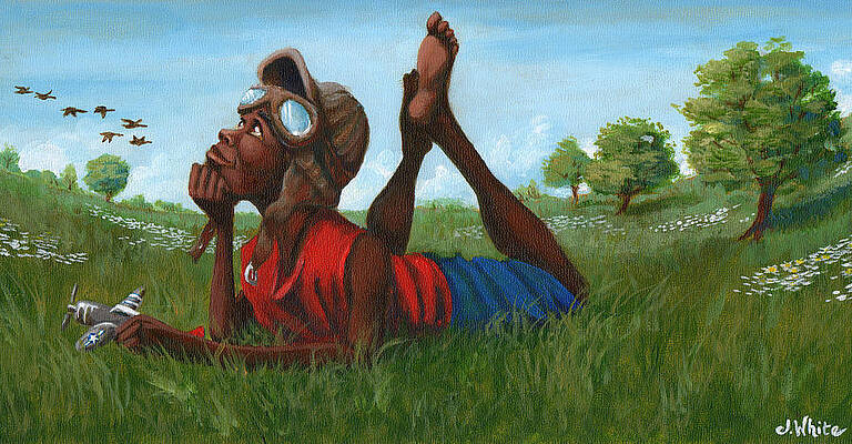 Red Tail Dreamer by Jerome White Red Tail Dreamer by Jerome White