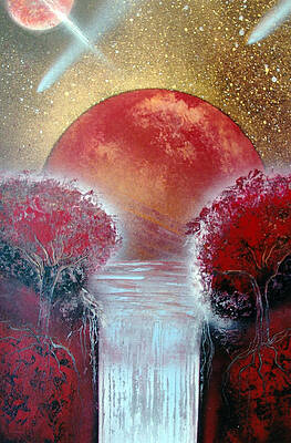  Painting - Redder by Jason Girard