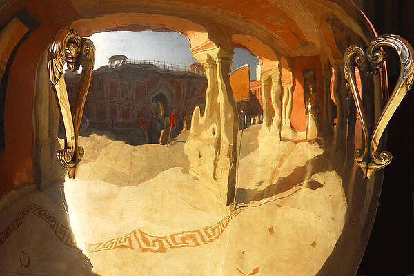 Reflections on an Urn - India by Beverly Hanson Reflections on an Urn - India by Beverly Hanson