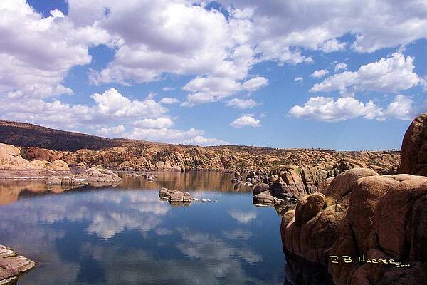Wall Art - Photograph - Reflections on Watson Lake by R B Harper