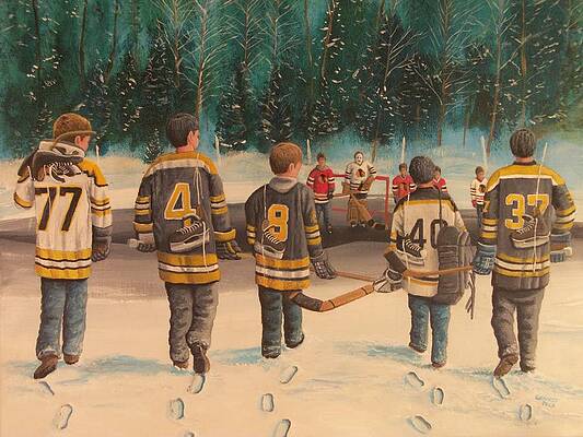 Stanley Cup Original Six Youth T-Shirt by Andrew Fare - Fine Art America