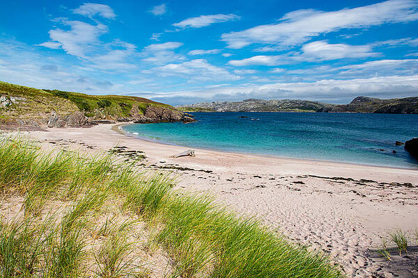 Wall Art - Photograph - Remote Beach At The Coast Of Scotland by Andreas Berthold