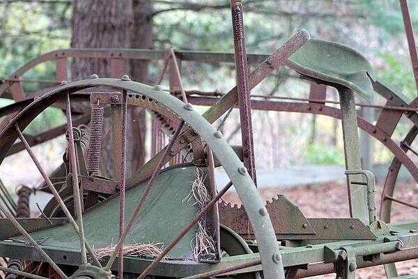 Retired tractor by Lois Tomaszewski Retired tractor by Lois Tomaszewski